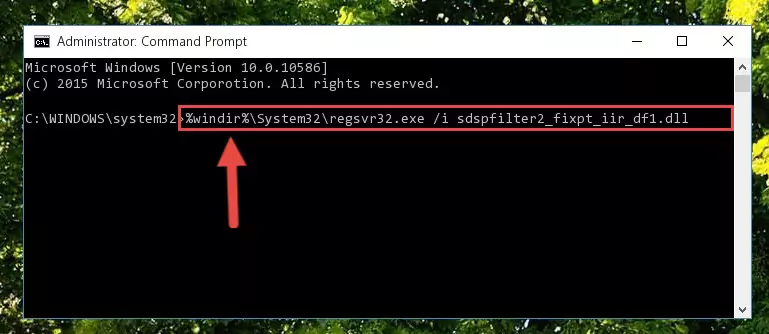 Creating a clean and good registry for the Sdspfilter2_fixpt_iir_df1.dll file (64 Bit için)