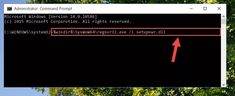 Uninstalling the broken registry of the Setupnwr.dll file from the Windows Registry Editor (for 64 Bit)