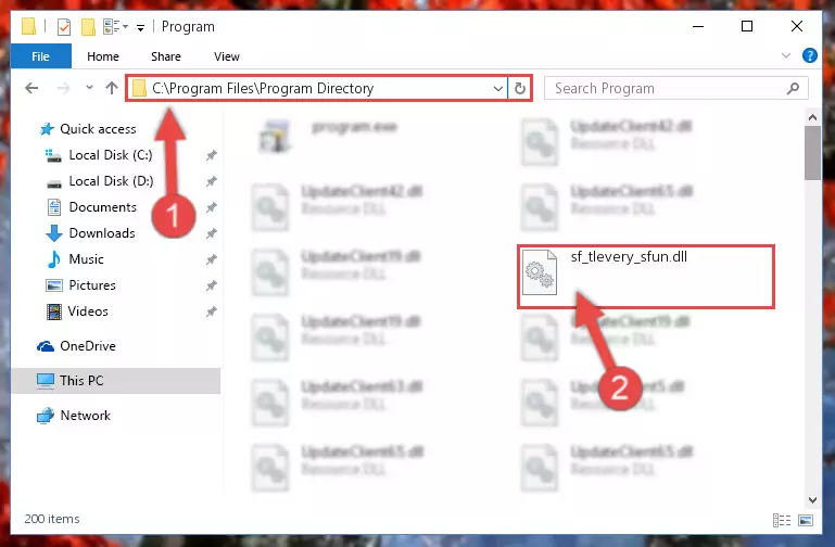Uninstalling the Sf_tlevery_sfun.dll library's problematic registry from Regedit (for 64 Bit)