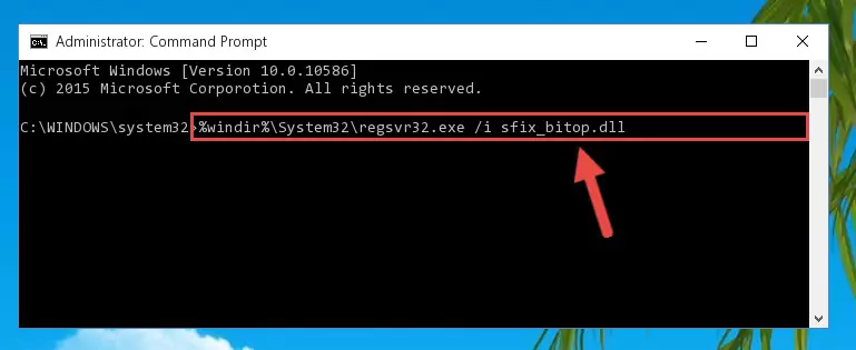 Creating a clean and good registry for the Sfix_bitop.dll file (64 Bit için)