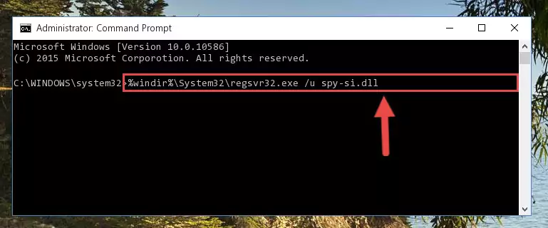 Extracting the Spy-si.dll file