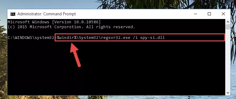 Creating a clean and good registry for the Spy-si.dll file (64 Bit için)