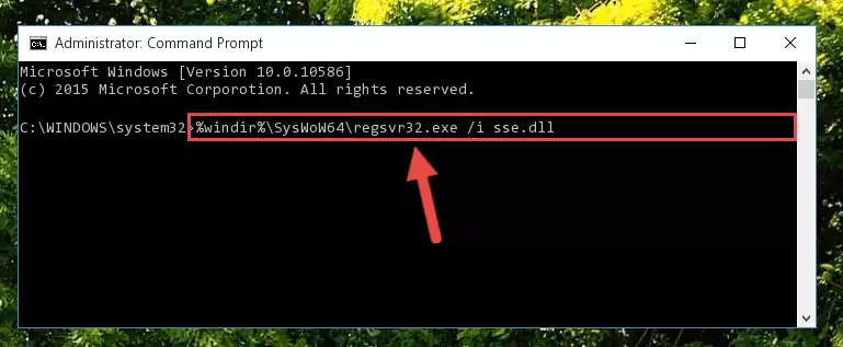 Uninstalling the Sse.dll library's problematic registry from Regedit (for 64 Bit)