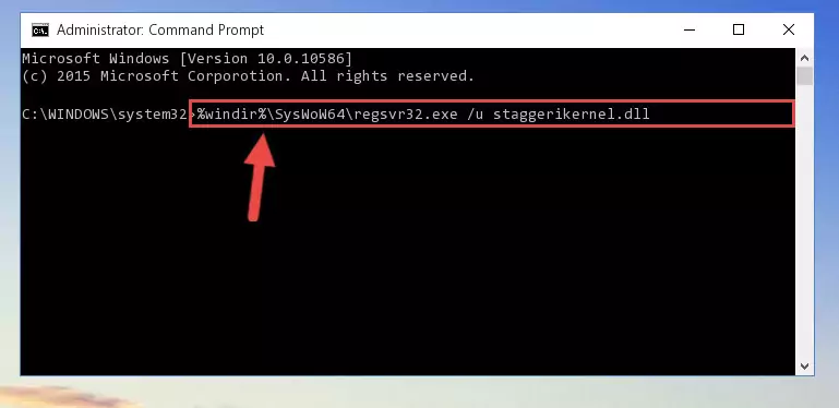 Making a clean registry for the Staggerikernel.dll library in Regedit (Windows Registry Editor)