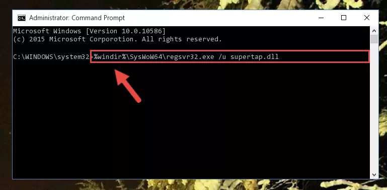 Creating a clean registry for the Supertap.dll file (for 64 Bit)