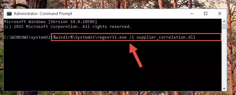 Creating a clean and good registry for the Supplier_correlation.dll library (64 Bit için)