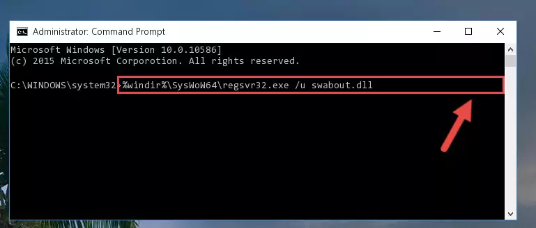 Creating a clean registry for the Swabout.dll library (for 64 Bit)