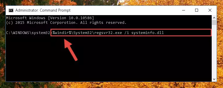 Creating a clean registry for the Systeminfo.dll file (for 64 Bit)