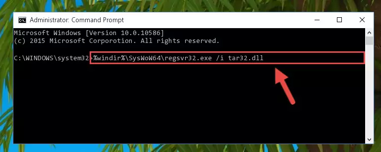 Uninstalling the Tar32.dll library's broken registry from the Registry Editor (for 64 Bit)