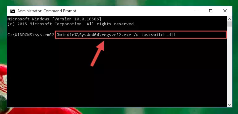 Creating a clean registry for the Taskswitch.dll library (for 64 Bit)