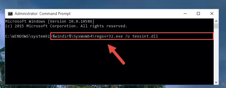 Creating a clean and good registry for the Tessint.dll file (64 Bit için)
