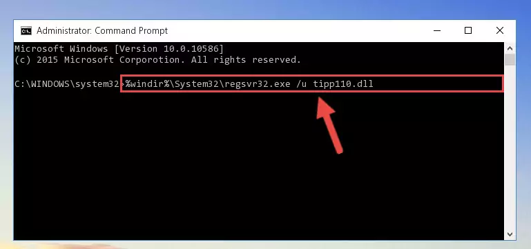 Extracting the Tipp110.dll file