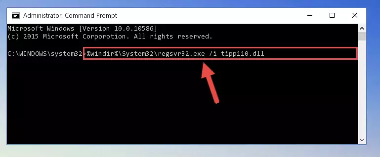 Creating a clean and good registry for the Tipp110.dll file (64 Bit için)