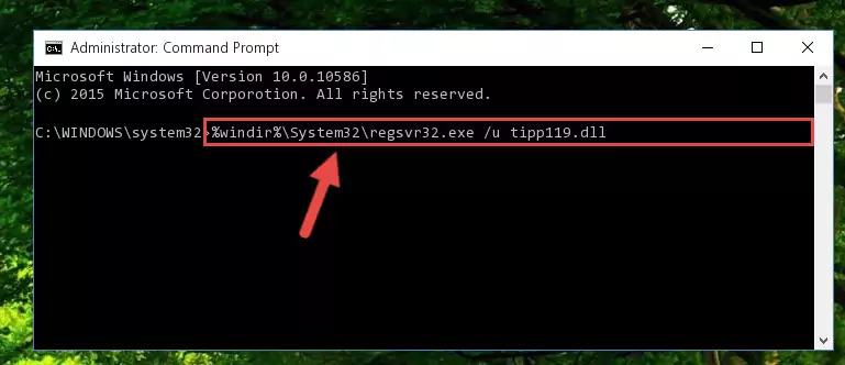 Extracting the Tipp119.dll file