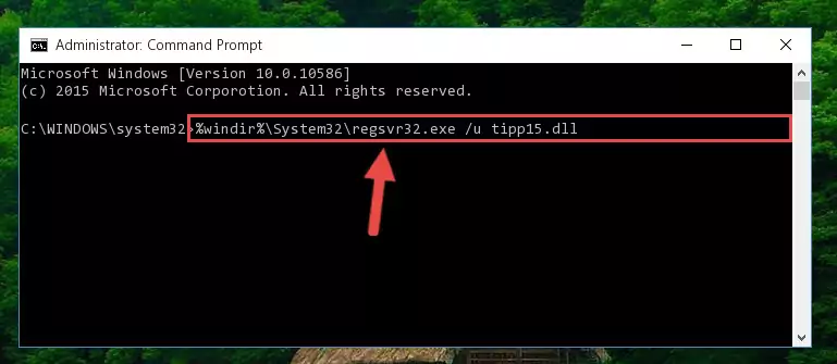 Making a clean registry for the Tipp15.dll library in Regedit (Windows Registry Editor)