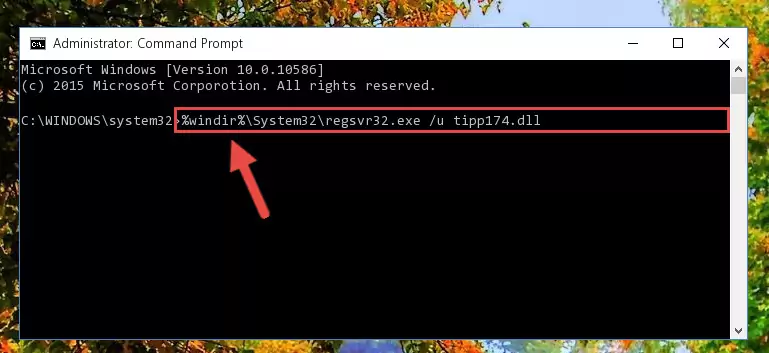Creating a new registry for the Tipp174.dll file in the Windows Registry Editor