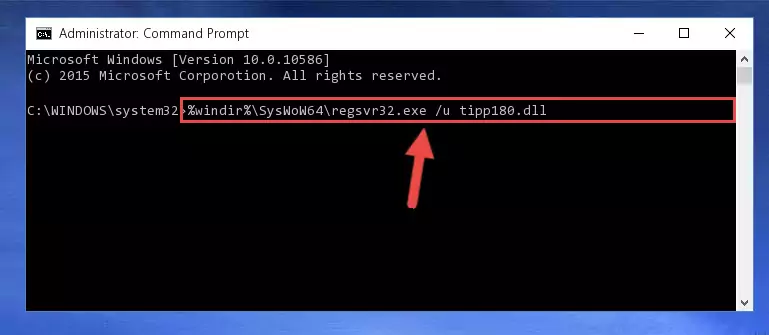 Creating a clean and good registry for the Tipp180.dll file (64 Bit için)