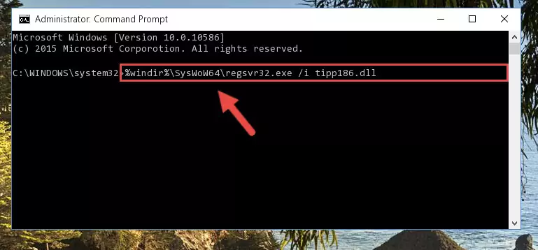 Uninstalling the Tipp186.dll library's problematic registry from Regedit (for 64 Bit)