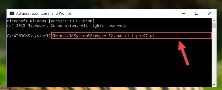 Creating a clean and good registry for the Tipp197.dll file (64 Bit için)