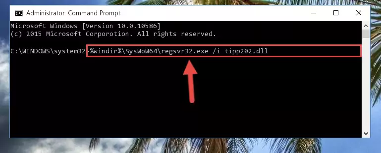 Uninstalling the Tipp202.dll file's problematic registry from Regedit (for 64 Bit)