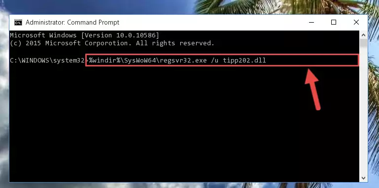 Creating a clean registry for the Tipp202.dll file (for 64 Bit)