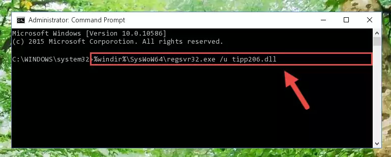 Making a clean registry for the Tipp206.dll file in Regedit (Windows Registry Editor)