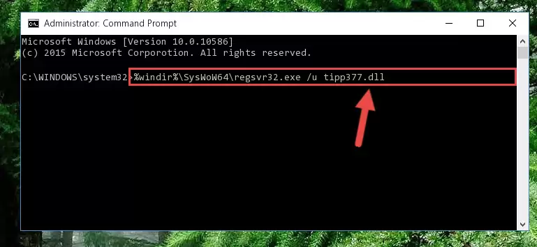 Making a clean registry for the Tipp377.dll file in Regedit (Windows Registry Editor)