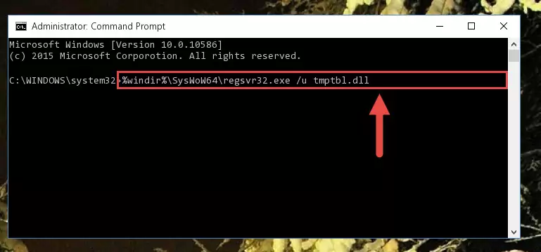 Creating a clean and good registry for the Tmptbl.dll file (64 Bit için)