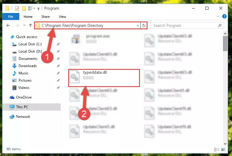 Choosing the Typeddata.dll library