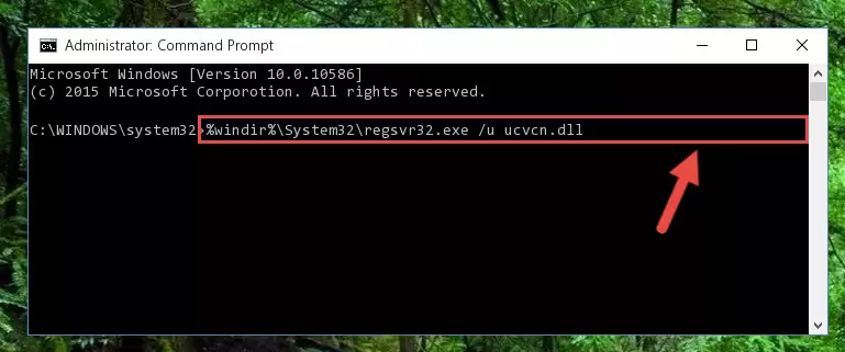 Making a clean registry for the Ucvcn.dll library in Regedit (Windows Registry Editor)