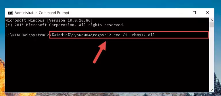 Uninstalling the Uebmp32.dll file's broken registry from the Registry Editor (for 64 Bit)