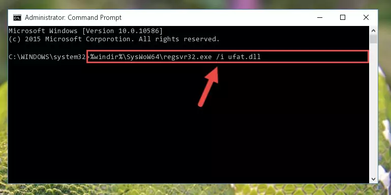 Uninstalling the Ufat.dll library's problematic registry from Regedit (for 64 Bit)
