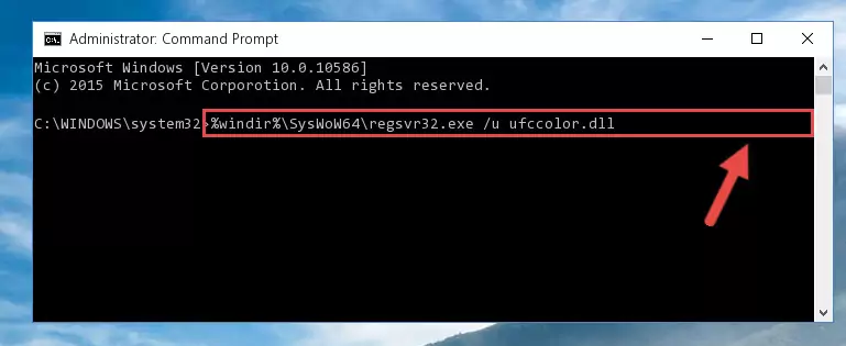 Creating a clean registry for the Ufccolor.dll library (for 64 Bit)