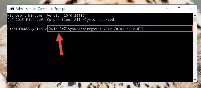 Making a clean registry for the Userenv.dll library in Regedit (Windows Registry Editor)