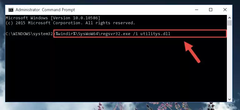 Uninstalling the Utilitys.dll library's problematic registry from Regedit (for 64 Bit)
