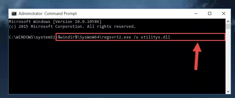Creating a clean registry for the Utilitys.dll library (for 64 Bit)