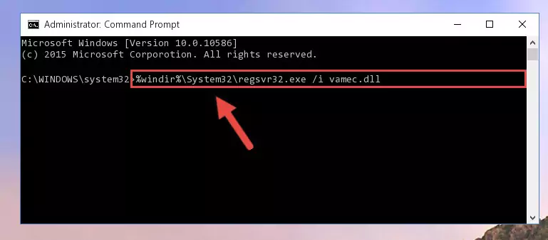 Creating a clean registry for the Vamec.dll file (for 64 Bit)