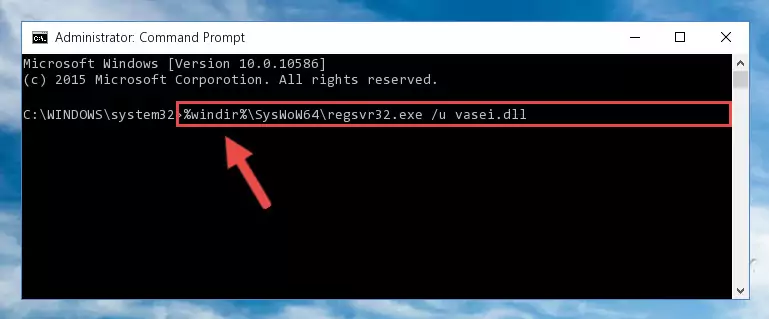 Creating a clean and good registry for the Vasei.dll file (64 Bit için)