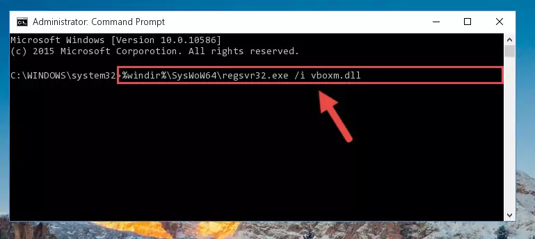 Uninstalling the Vboxm.dll file's problematic registry from Regedit (for 64 Bit)