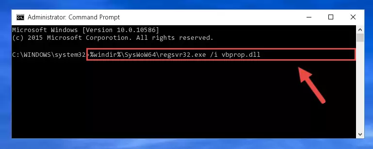 Uninstalling the Vbprop.dll library's broken registry from the Registry Editor (for 64 Bit)