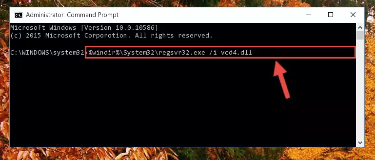 Creating a clean registry for the Vcd4.dll file (for 64 Bit)