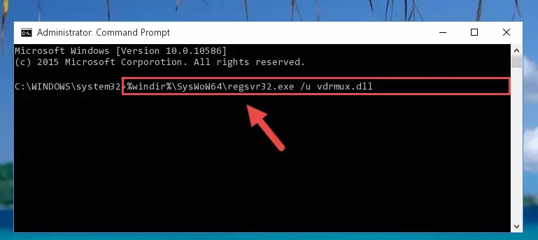 Creating a clean registry for the Vdrmux.dll library (for 64 Bit)