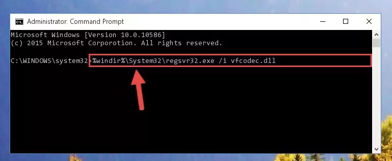 Creating a clean registry for the Vfcodec.dll file (for 64 Bit)