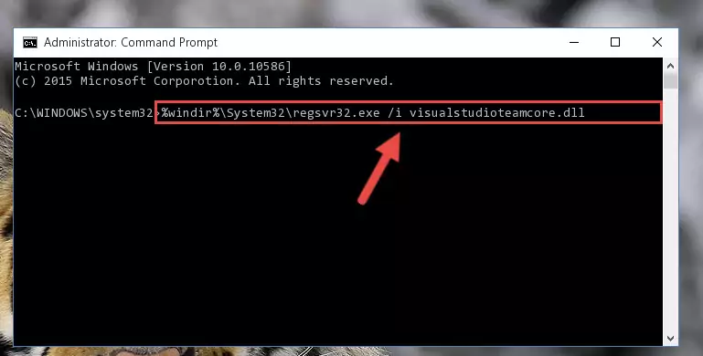 Creating a clean registry for the Visualstudioteamcore.dll library (for 64 Bit)