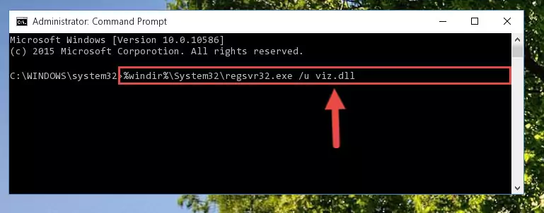 Making a clean registry for the Viz.dll library in Regedit (Windows Registry Editor)