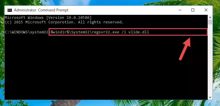 Cleaning the problematic registry of the Vlide.dll library from the Windows Registry Editor
