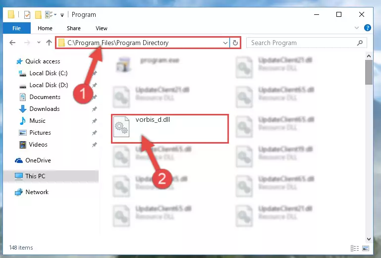 Uninstalling the Vorbis_d.dll library's problematic registry from Regedit (for 64 Bit)