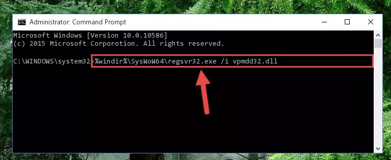 Uninstalling the Vpmdd32.dll library's broken registry from the Registry Editor (for 64 Bit)