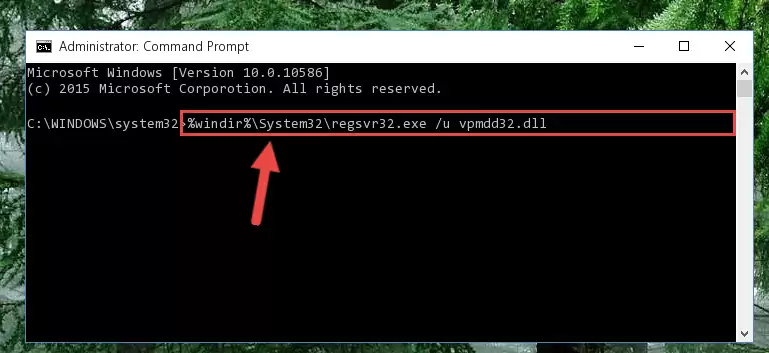 Making a clean registry for the Vpmdd32.dll library in Regedit (Windows Registry Editor)