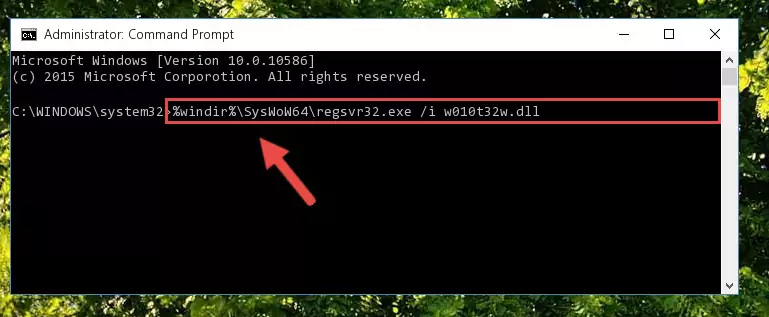 Uninstalling the W010t32w.dll file's problematic registry from Regedit (for 64 Bit)